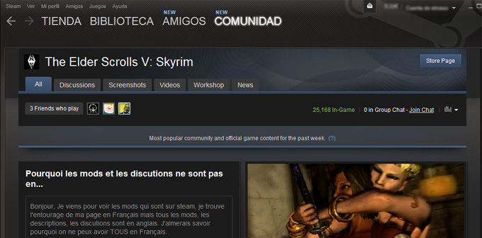 Steam community